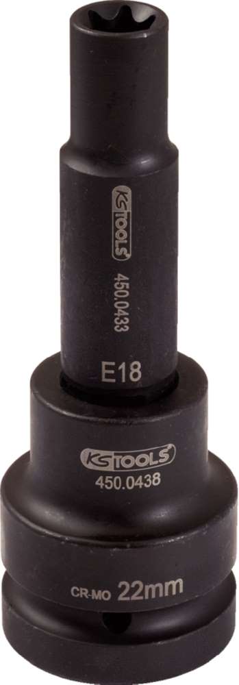 Produktbild KS Tools 3/4 Zoll Torx-E-Kraft-Stecknuss lang Profilgrösse E20