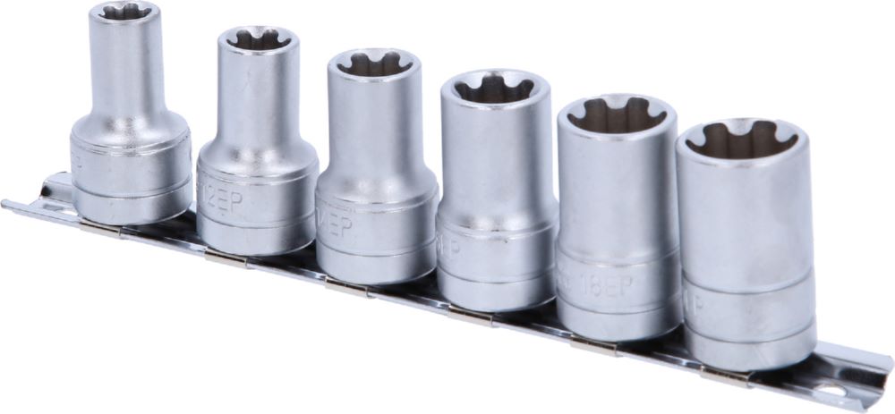 Produktbild KS Tools 3/8 Zoll Torx-E-Plus Stecknuss Satz 6 teilig EPL10-EPL20 bild 2