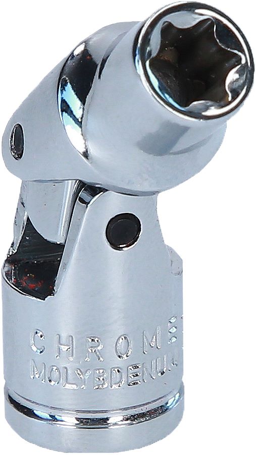 Produktbild KS Tools 1/4 Zoll Torx-E-Stecknuss mit Gelenk E8 Länge 44 mm