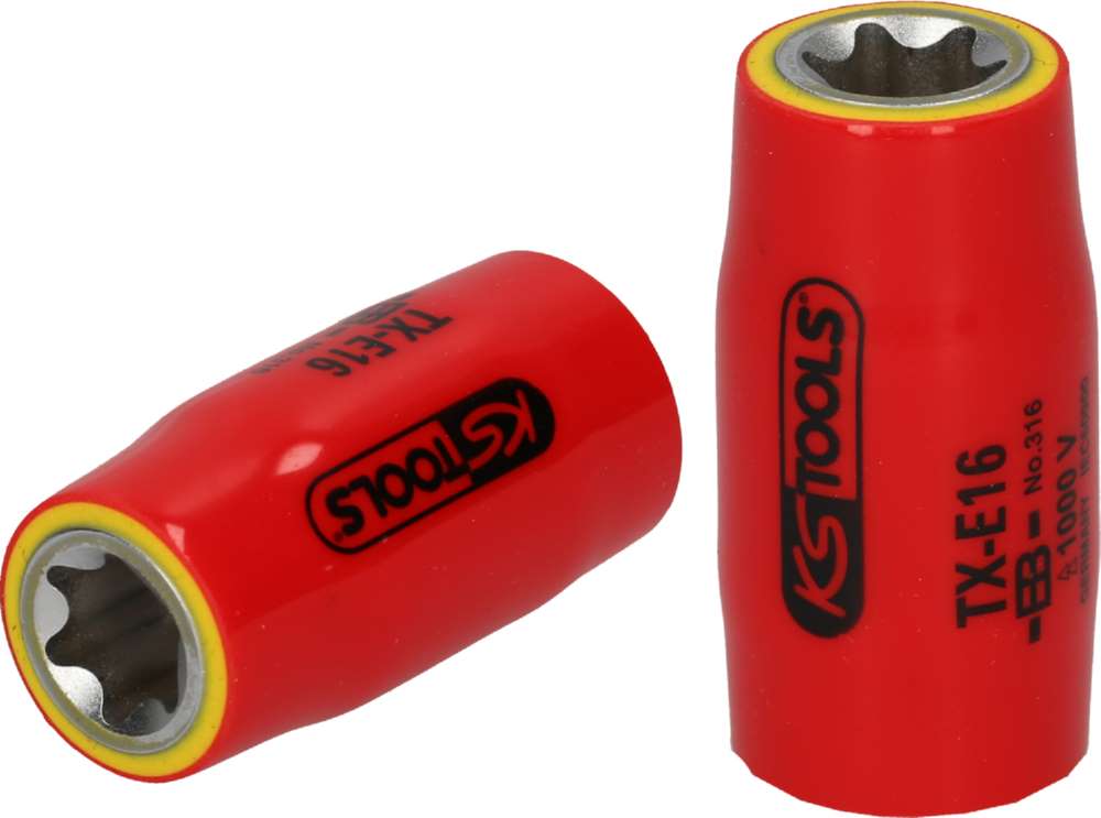 Produktbild KS Tools 1/2 Zoll Torx E Stecknuss mit Schutzisolierung E16