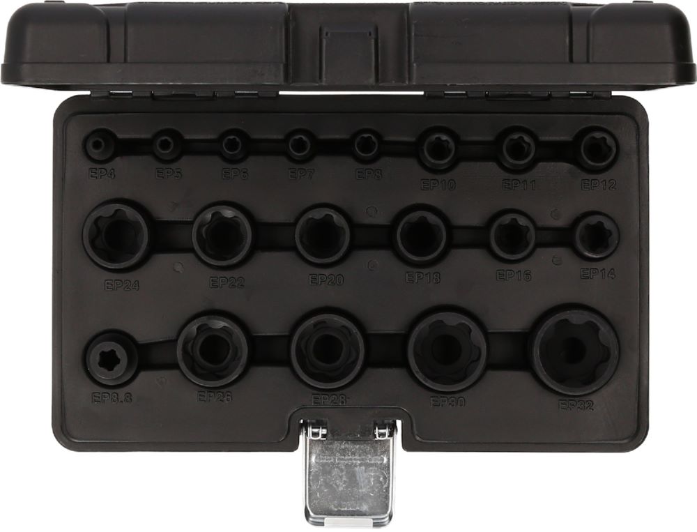 Produktbild KS Tools Torx Plus Steckschlüssel Satz 19 Teile 1/4 Zoll 3/8 Zoll 1/2 Zoll bild 3