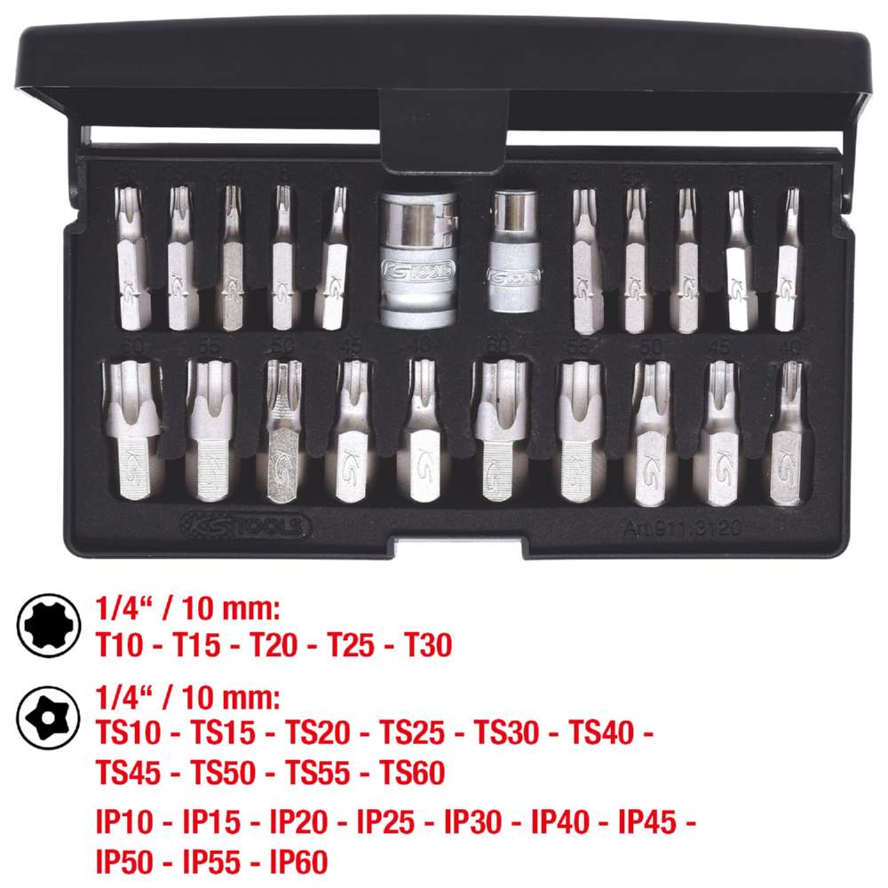 Produktbild KS Tools Torx plus Steckschlüssel Satz 22 teilig bild 9