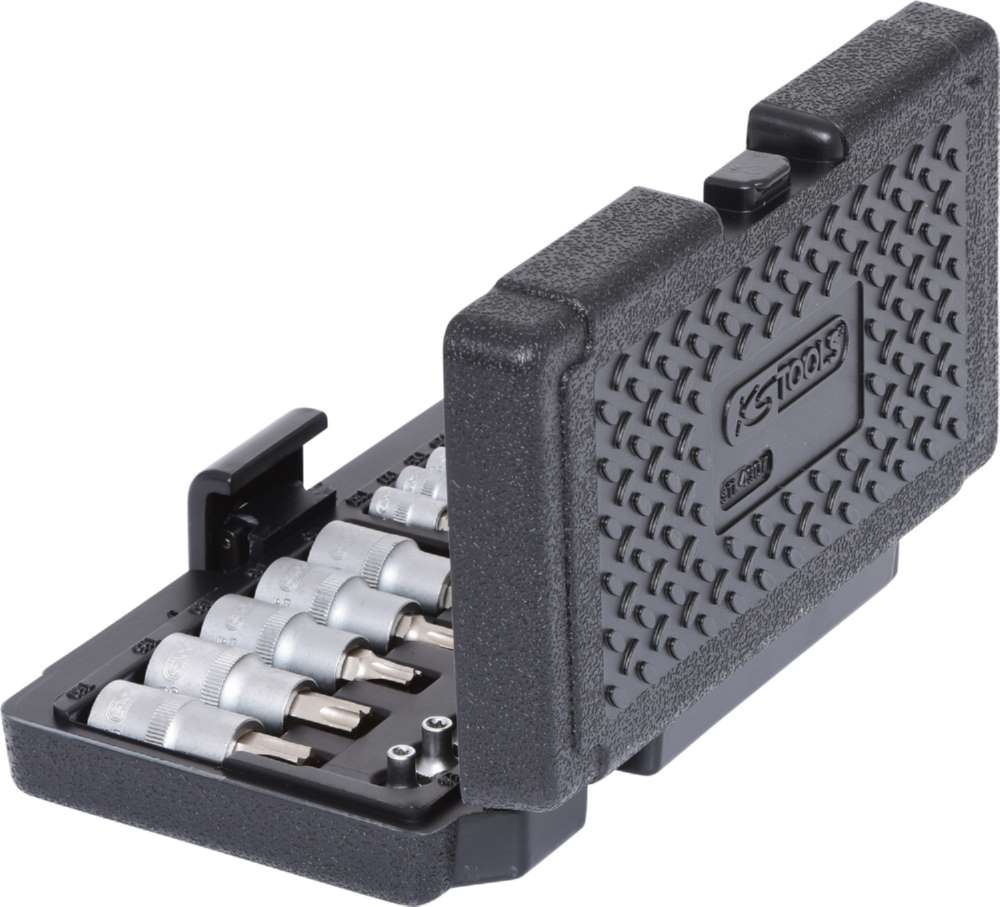 Produktbild KS Tools 1/4 Zoll + 1/2 Zoll Torx-Steckschlüssel-Satz 21 Teile bild 2