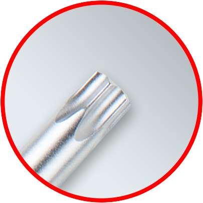 Produktbild KS Tools Winkelstiftschlüsselsatz Torx lang 10 Teile bild 3