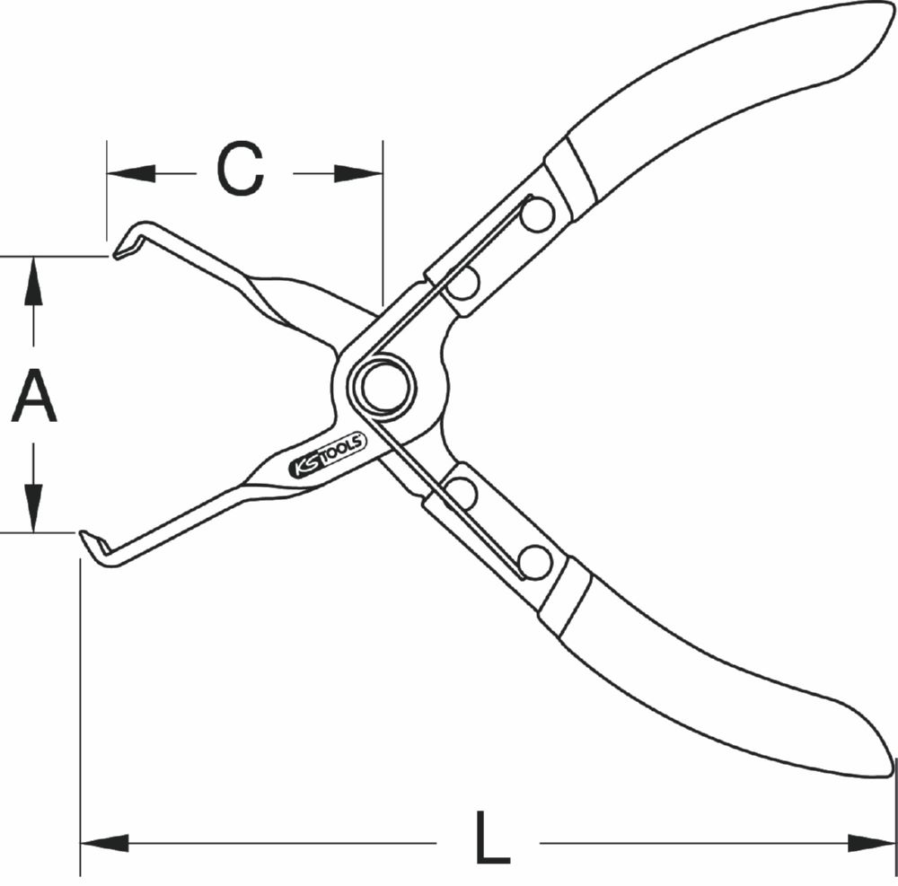 Produktbild KS Tools Trennzange 180 mm für elektrische Anschlüsse bild 6