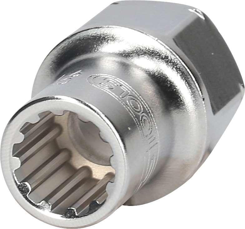 Produktbild KS Tools Aufnahme 19 mm TRIPLEplus Durchgangs-Stecknuss Schlüsselweite 10 mm