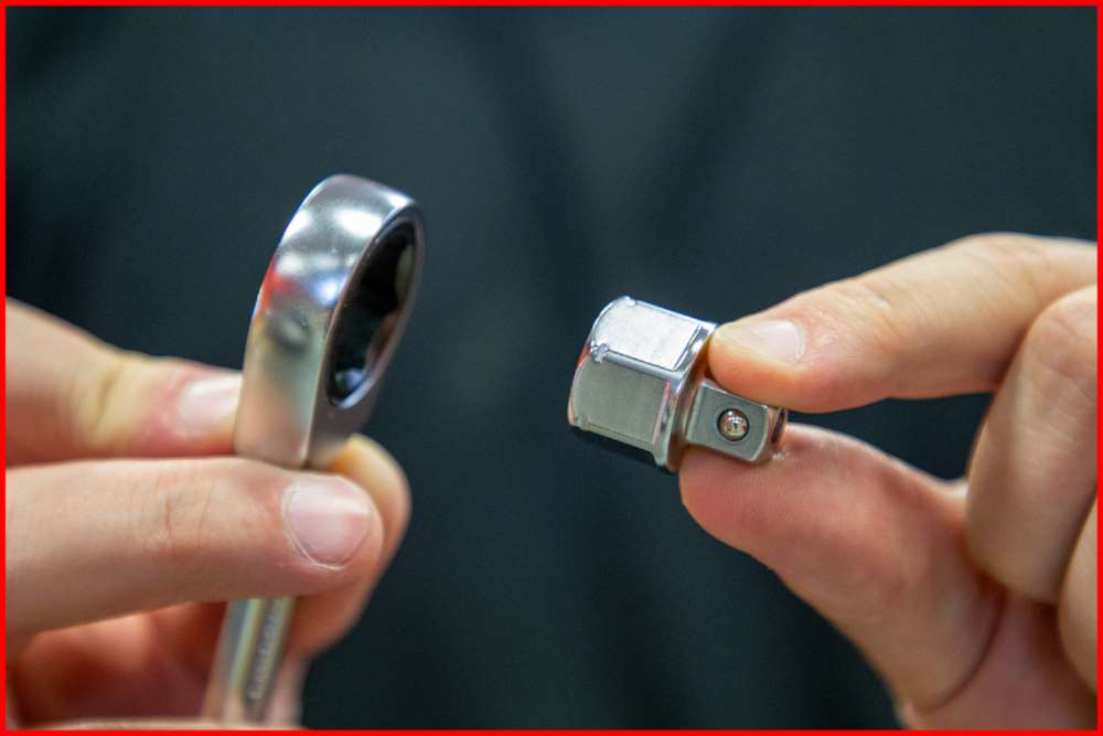 Produktbild KS Tools 3/8 Zoll + 1/2 Zoll TRIPLEplus Durchgangs-Steckschlüssel-Satz 17 Teile bild 10