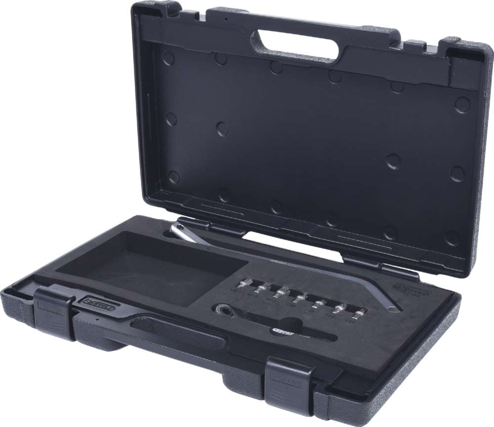 Produktbild KS Tools Türscharnier- und Spursteckschlüssel-Satz 9 Teile