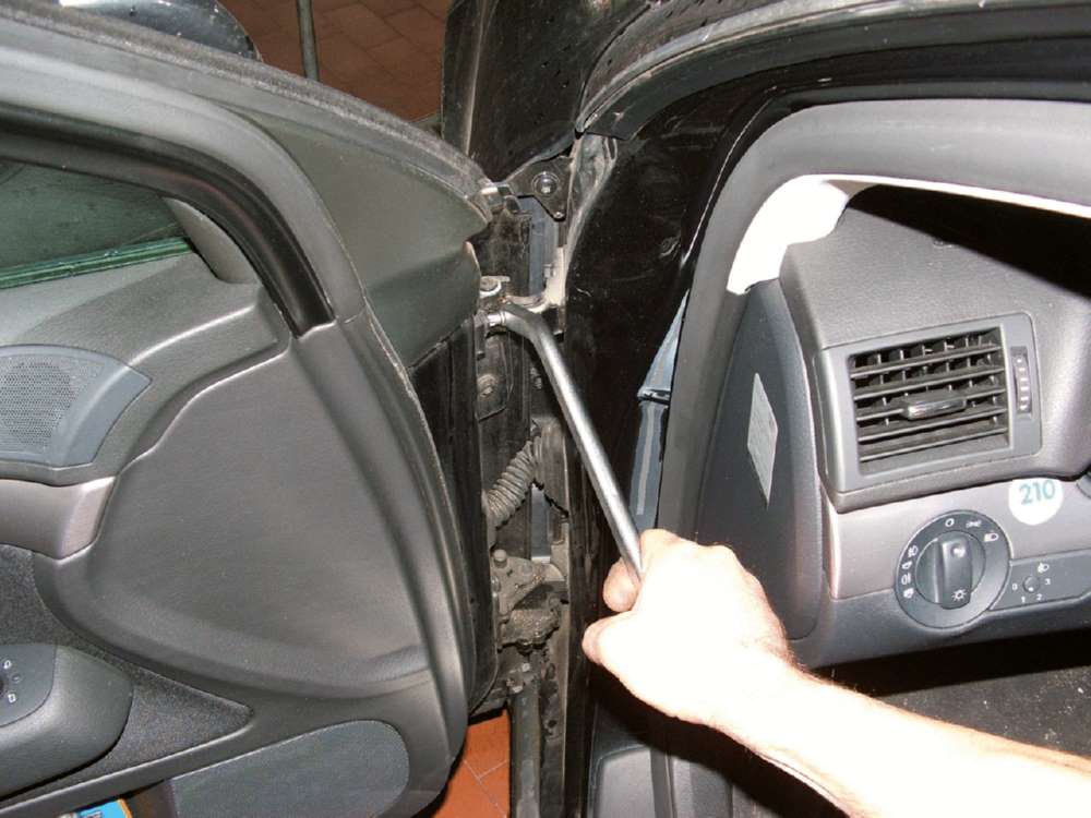 Produktbild KS Tools Türscharnier- und Spursteckschlüssel-Satz 9 Teile bild 4