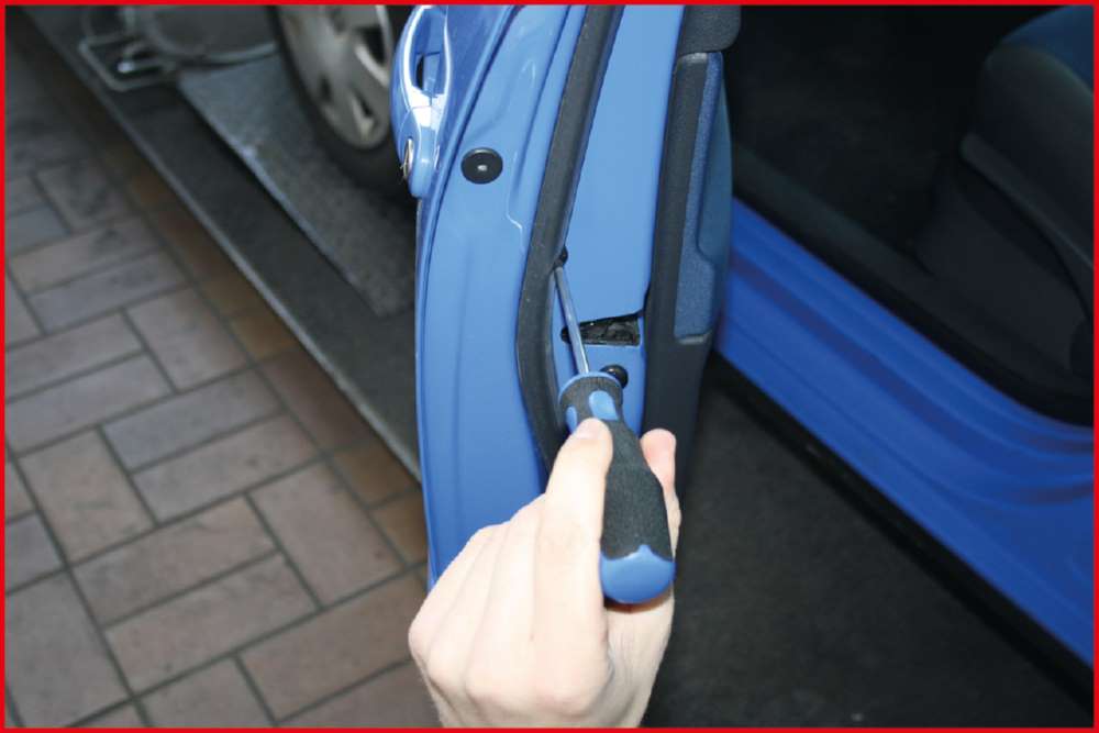 Produktbild KS Tools Türschloss-Schraubendreher M4 Gesamtlänge 215 mm bild 3