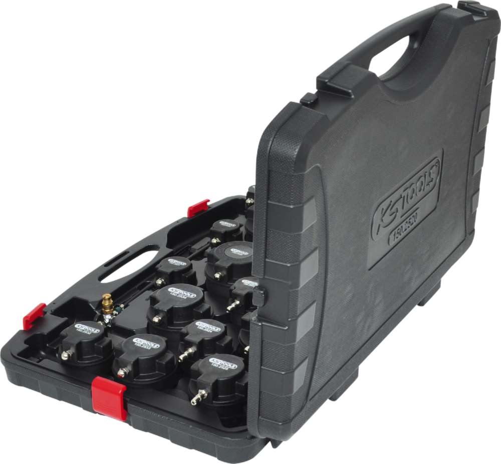 Produktbild KS Tools Turbolader Ladeluft System Prüfkoffer Satz 17 Teile bild 2