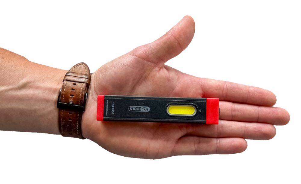 Produktbild KS Tools LED-Inspektionslampe UltimateBEAM Aluminium Li-Ion 500 Lumen bild 8