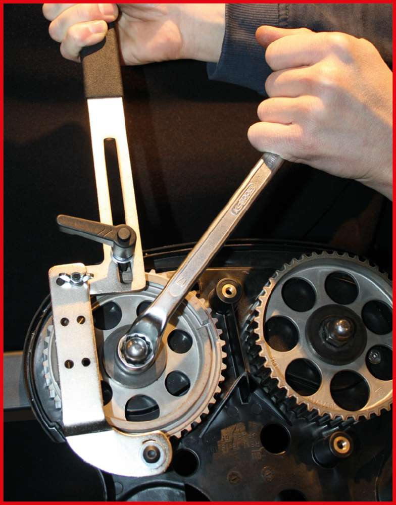 Produktbild KS Tools Universal Arretierwerkzeug Gegenhalter für Nockenwellenräder Länge 390 mm bild 8