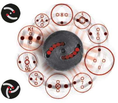 Produktbild KS Tools Universal Bremskolben Rückstell Werkzeug Satz mit Druckluftspindel 3 Teile bild 7