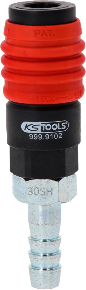 Produktbild KS Tools Universal Druckluft Sicherheitskupplung 11 mm mit Schlauchtülle bild 3