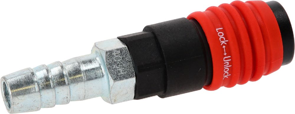 Produktbild KS Tools Universal Druckluft Sicherheitskupplung 14,5 mm mit Schlauchtülle