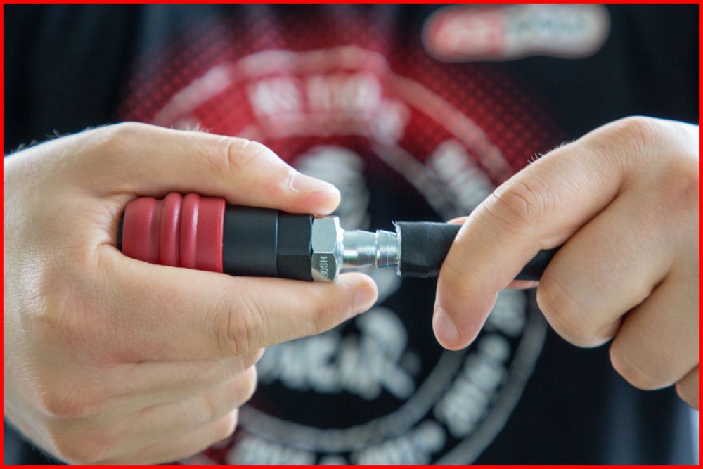 Produktbild KS Tools Universal Druckluft Sicherheitskupplung 14,5 mm mit Schlauchtülle bild 4