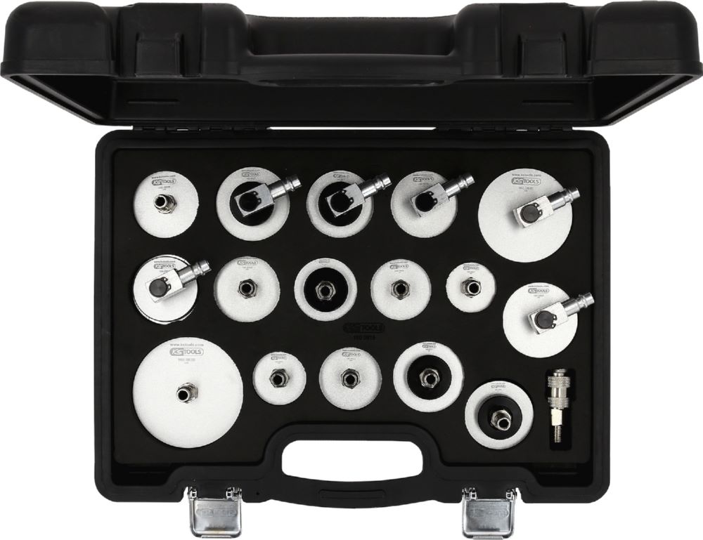 Produktbild KS Tools Universal Entlüfterstutzen Adapter Satz zur Bremsenentlüftung 17 teilig bild 3