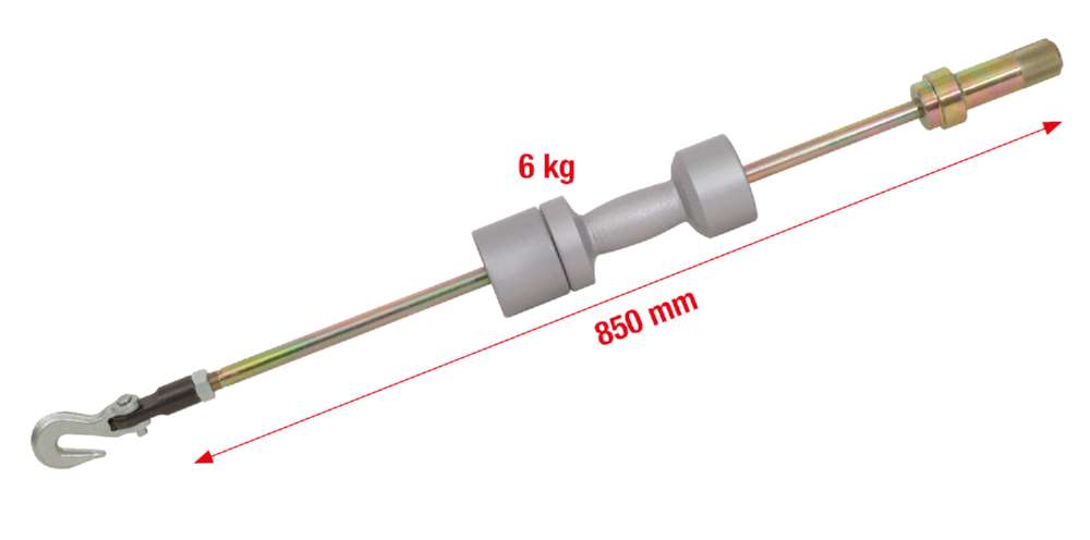 Produktbild KS Tools Universal-Gleithammer inklusive Zughaken und Adapter bild 5