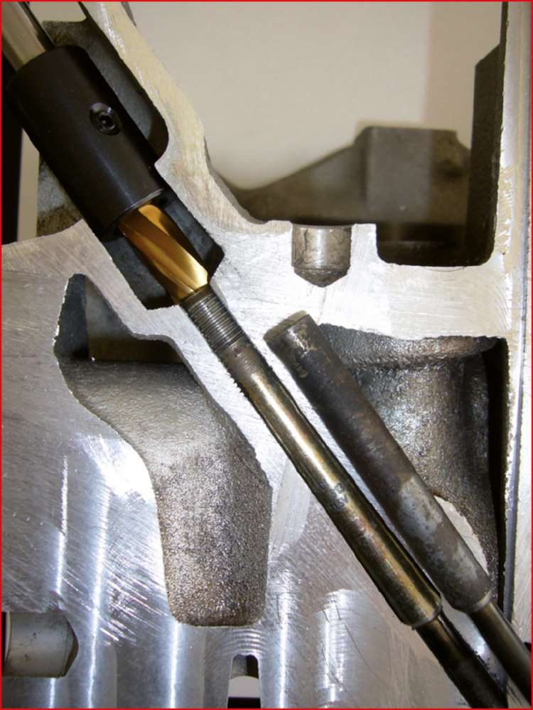 Produktbild KS Tools Universal Glühkerzen Ausbohrsatz M8 x 1, 8 Teile bild 8