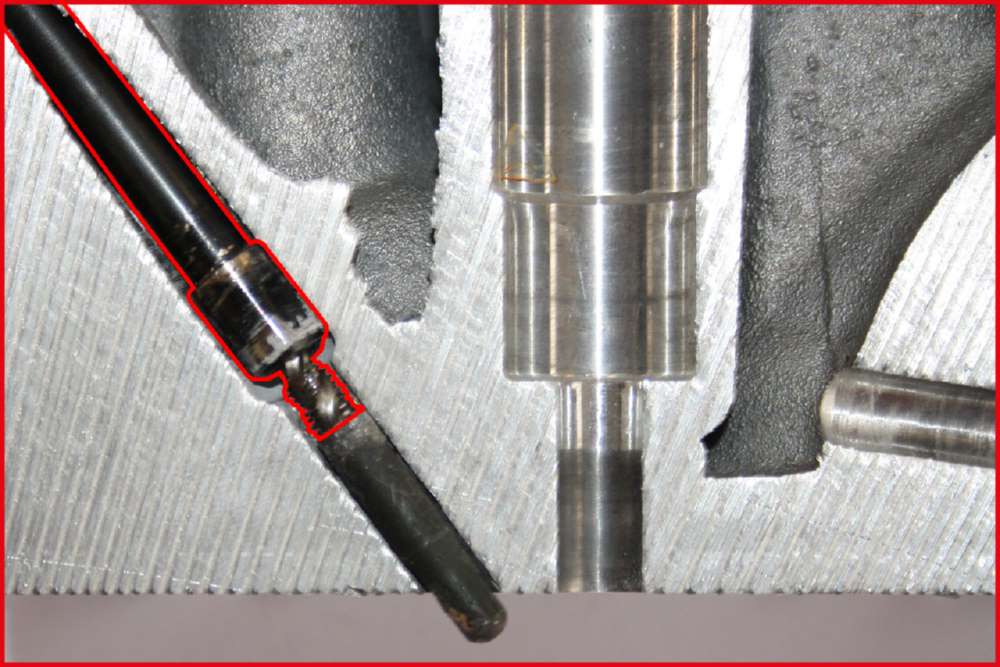 Produktbild KS Tools Universal Glühkerzenspitzen Ausbohrsatz M8 x 1,0 bild 5