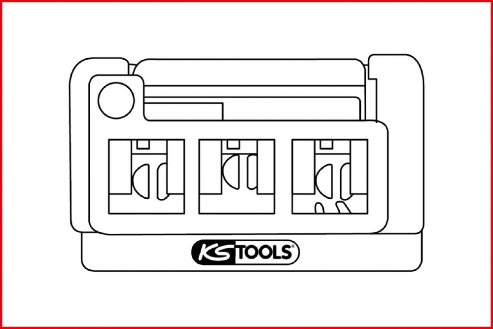 Produktbild KS Tools LKW Universal Kabel Entriegelungswerkzeug Satz 3 teilig bild 12
