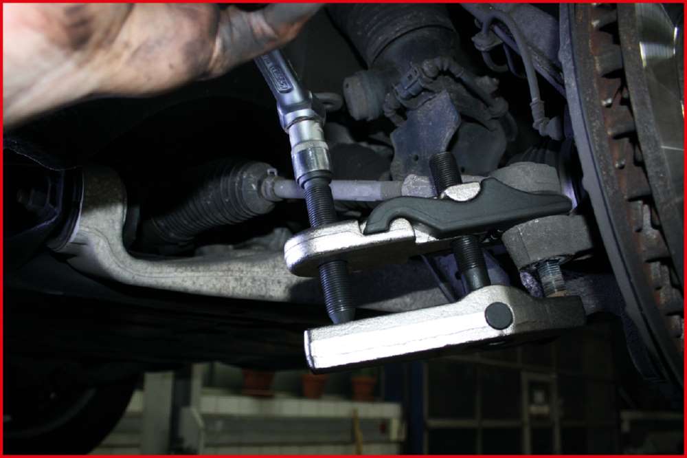 Produktbild KS Tools Universal Kugelgelenk Ausdrücker Satz mit auswechselbaren Gabeln 7 teilig bild 6