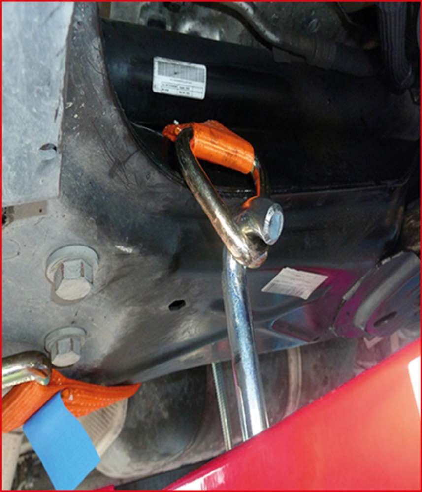 Produktbild KS Tools Universal Motor Stütztraversen Satz 4 Teile bild 5