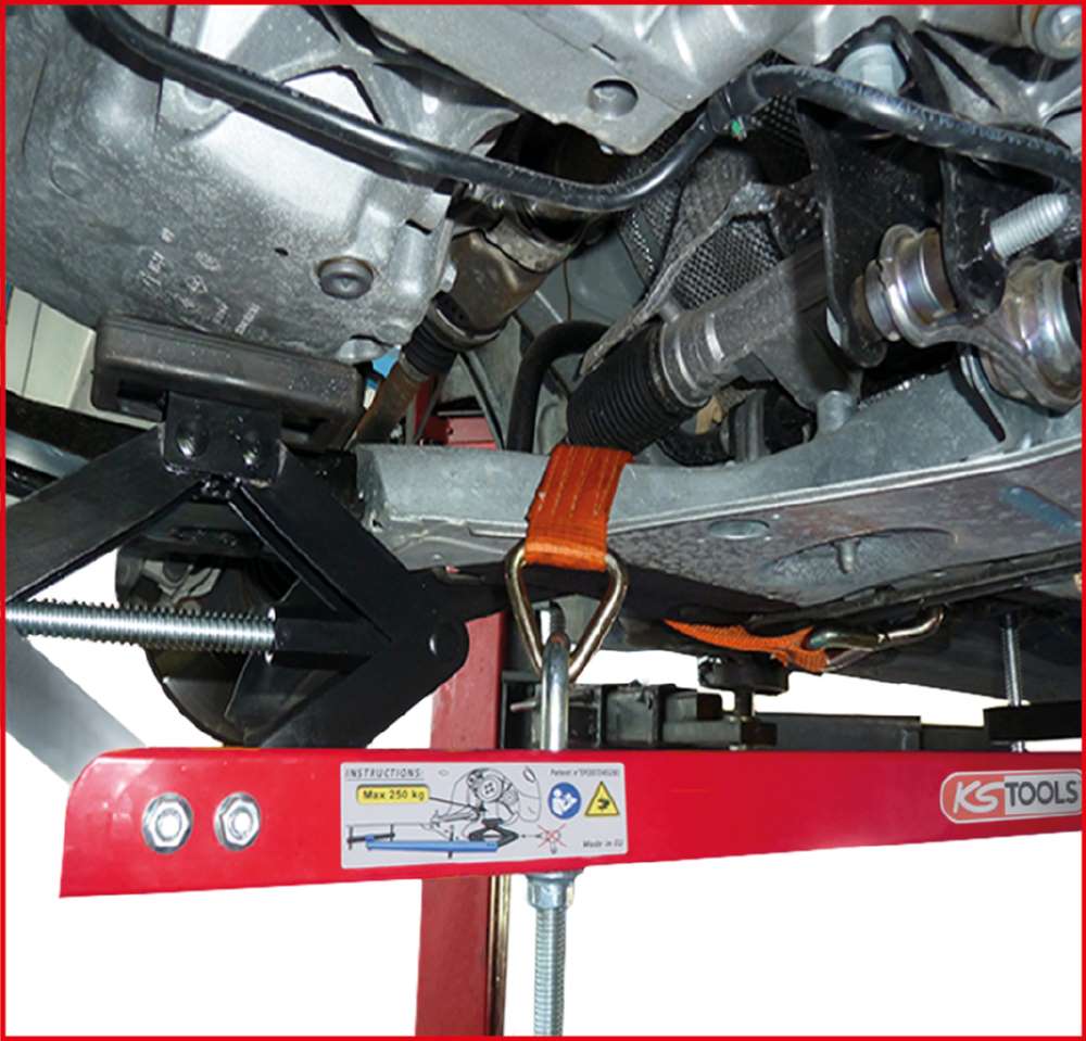 Produktbild KS Tools Universal Motor Stütztraversen Satz 4 Teile bild 8