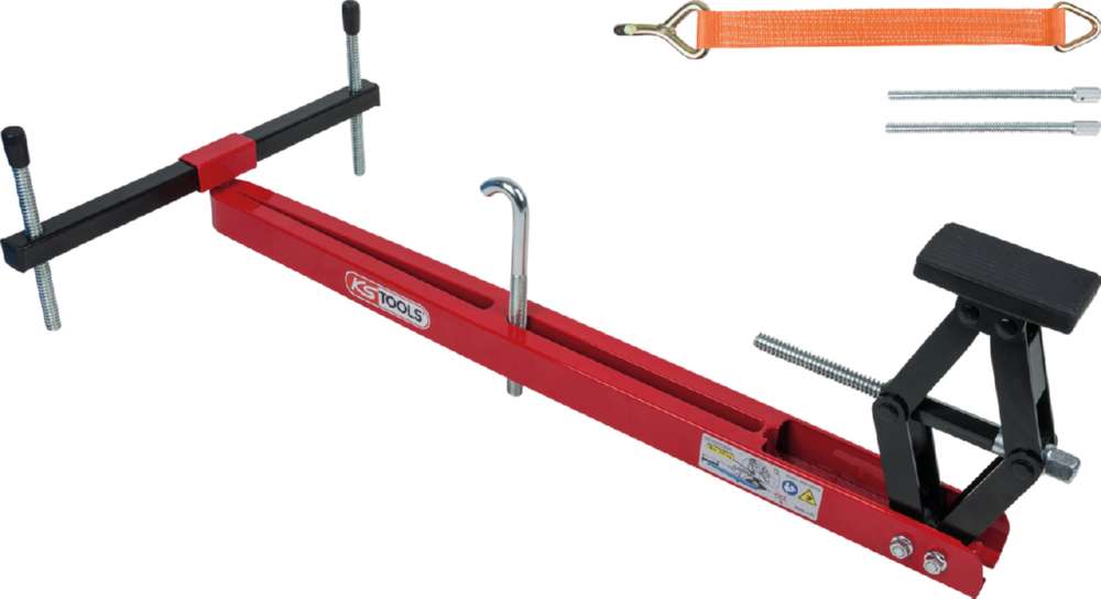 Produktbild KS Tools Universal Motor Stütztraversen Satz 4 Teile bild 9