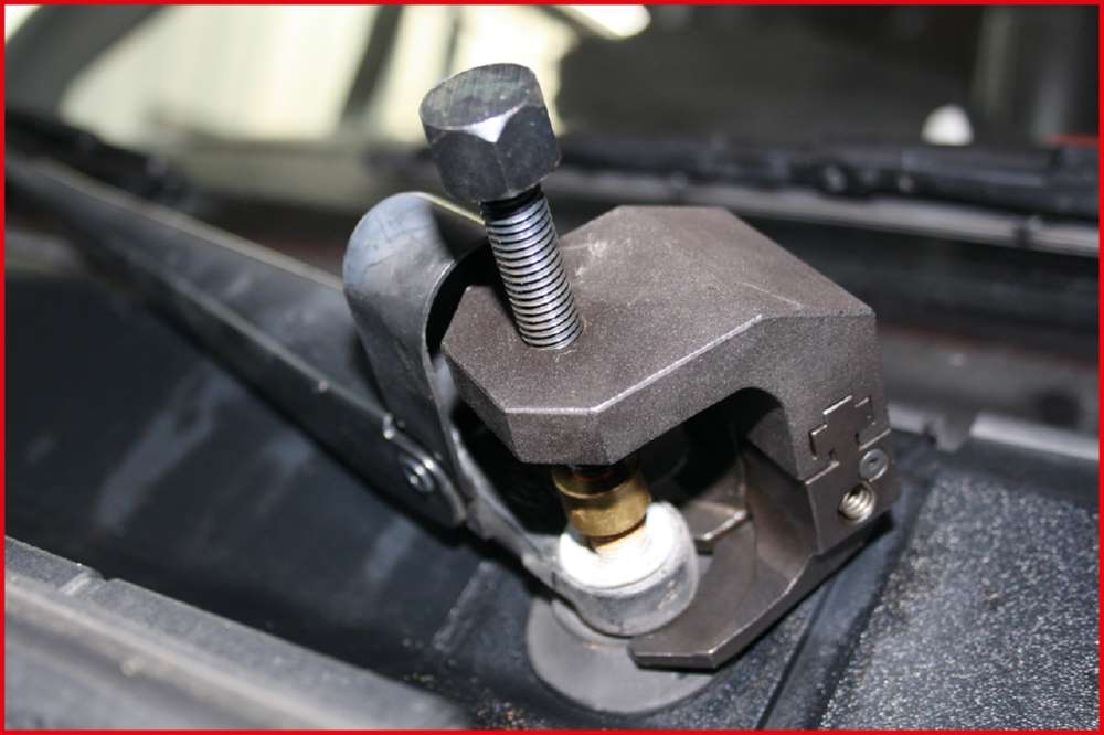 Produktbild KS Tools Universal Scheibenwischerarm Abzieher mit verstellbarer Abziehgabel 16 - 38 mm bild 8