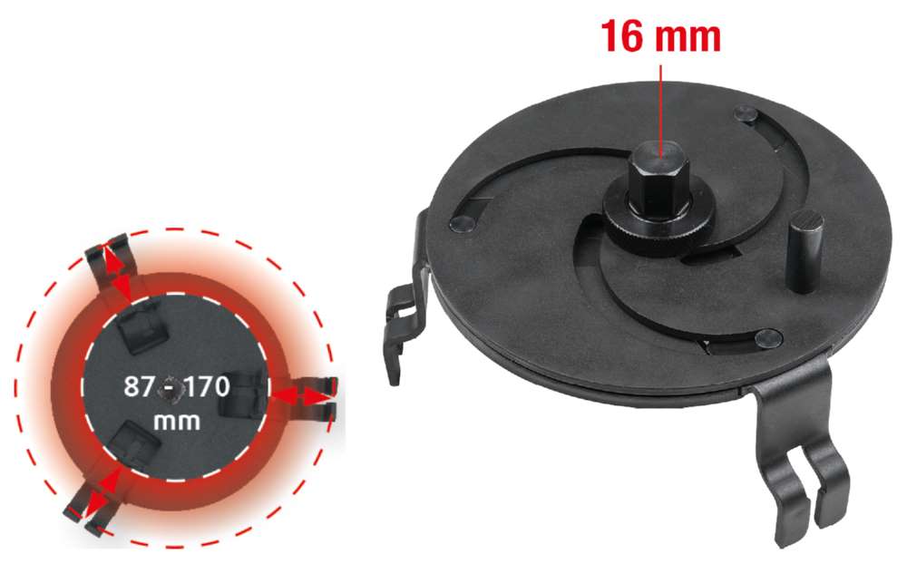 Produktbild KS Tools 3 Arm Universal Tankgeberschlüssel bild 10