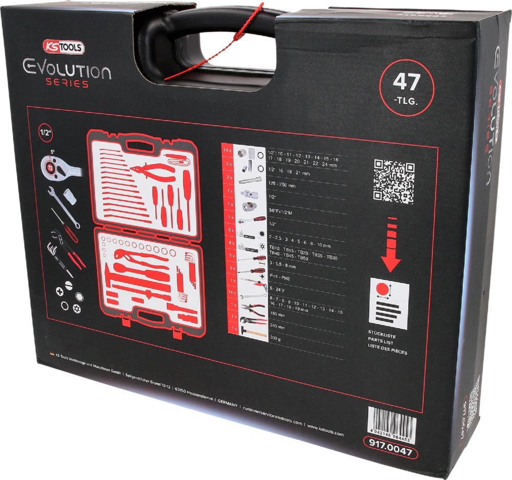 Produktbild KS Tools Universal Werkzeug Satz 47 Teile 1/2 Zoll bild 5