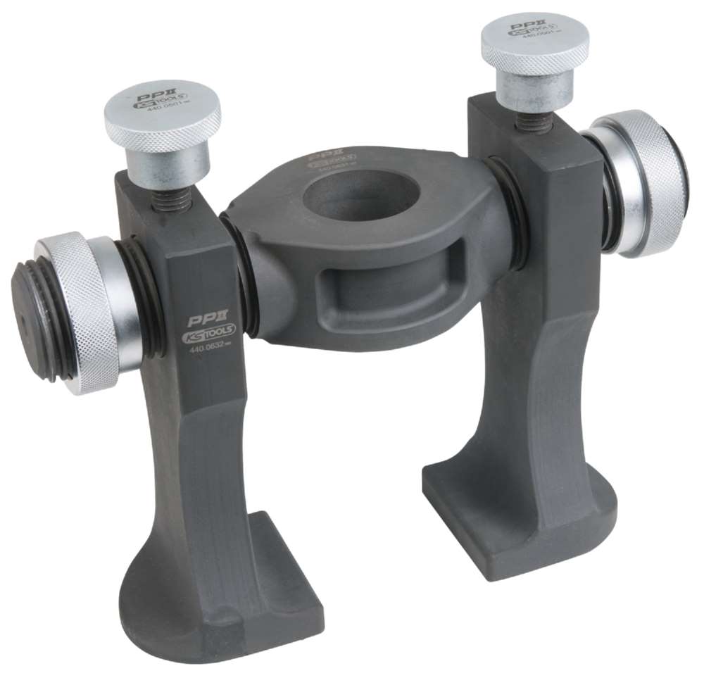 Produktbild KS Tools Universal Werkzeug zur geschraubten Radlagerdemontage mit 4 Bolzen 7 Teile