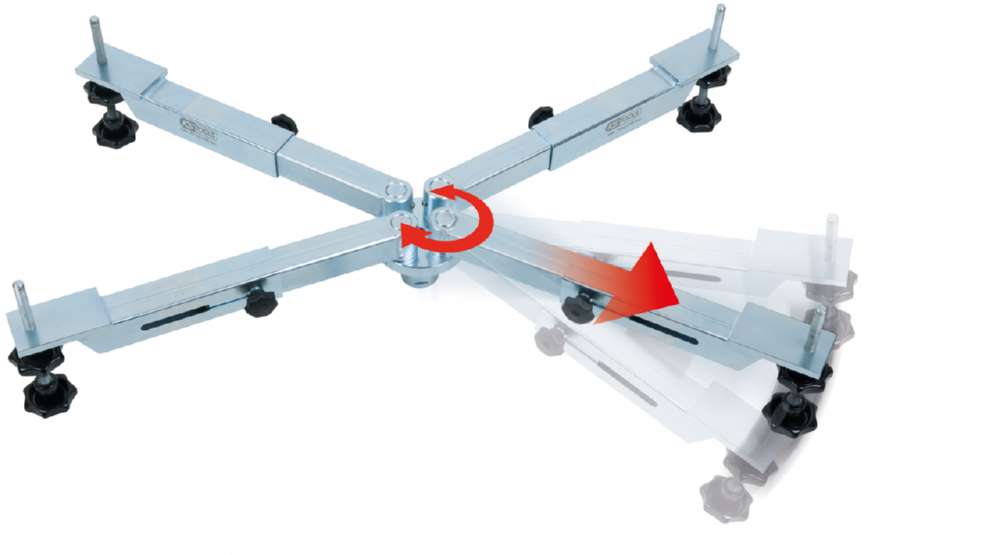 Produktbild KS Tools Universaler Montageschemel Traglast 75kg bild 3