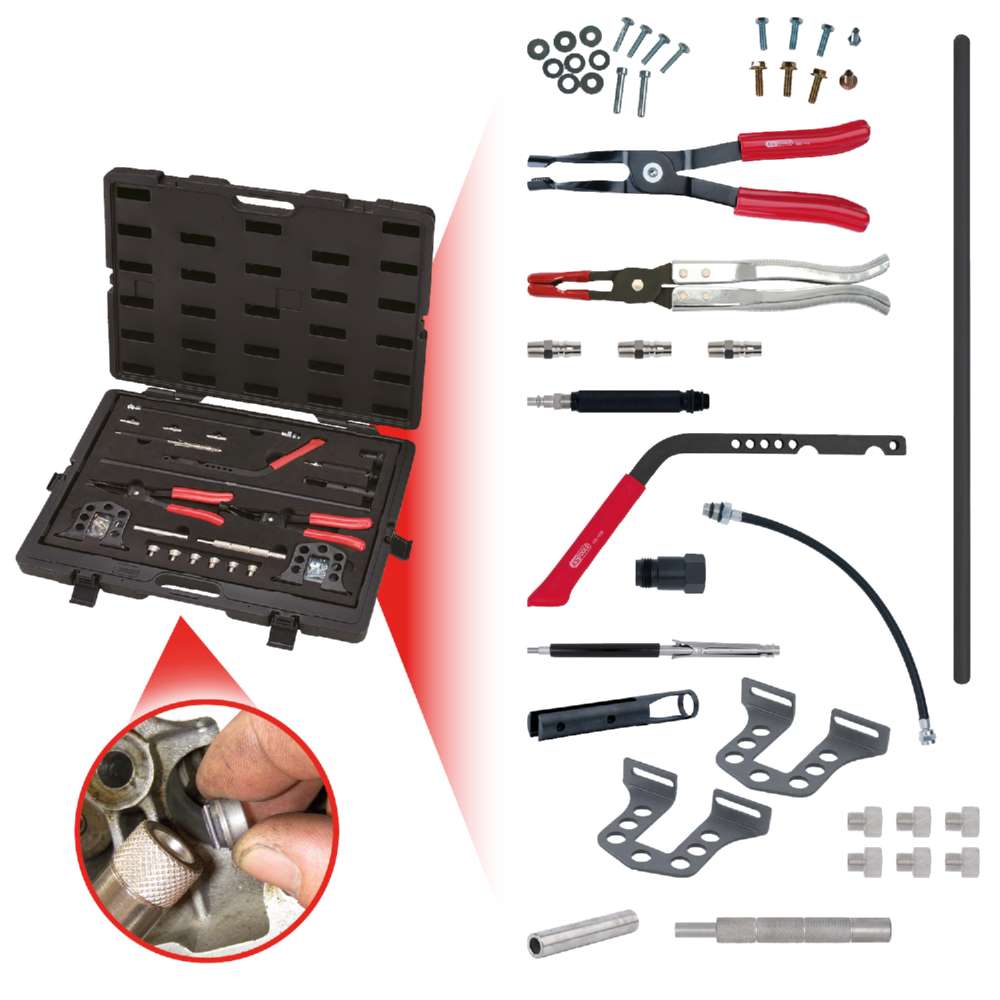 Produktbild KS Tools Ventil Montage und Demontage Werkzeug Satz 44 Teile bild 10