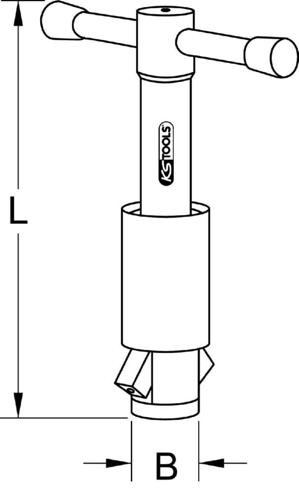 Produktbild KS Tools Ventilfix Länge 161mm bild 9