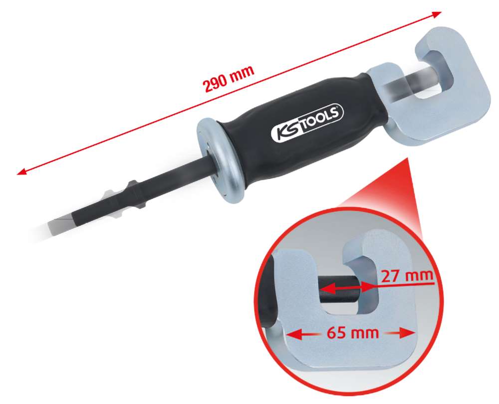 Produktbild KS Tools Lösewerkzeug Vibro Impact für Spurstangen bild 9