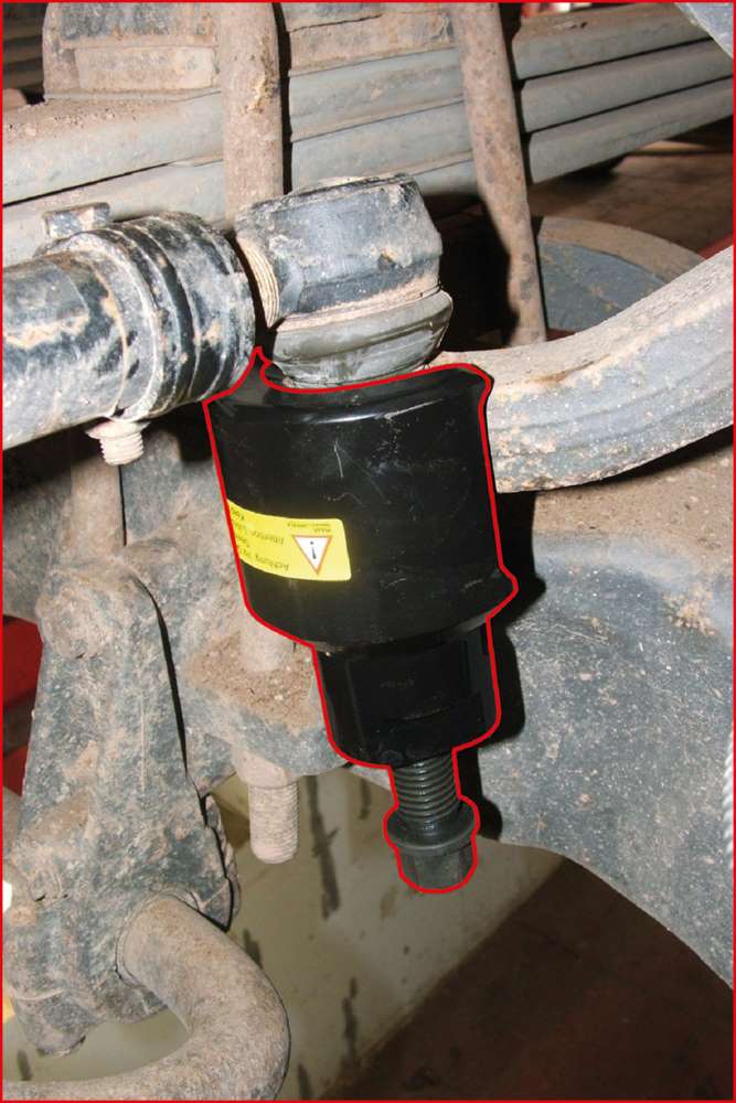 Produktbild KS Tools Vibro Impact Universal Kugelgelenk Abzieher Glocke 32x40mm bild 3