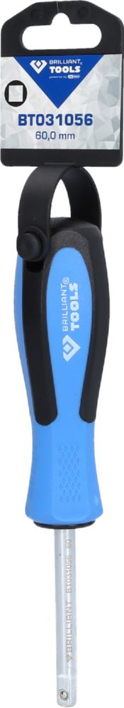 Produktbild Brilliant Tools Schraubendreher Vierkant 1/4 Zoll 60 mm bild 2