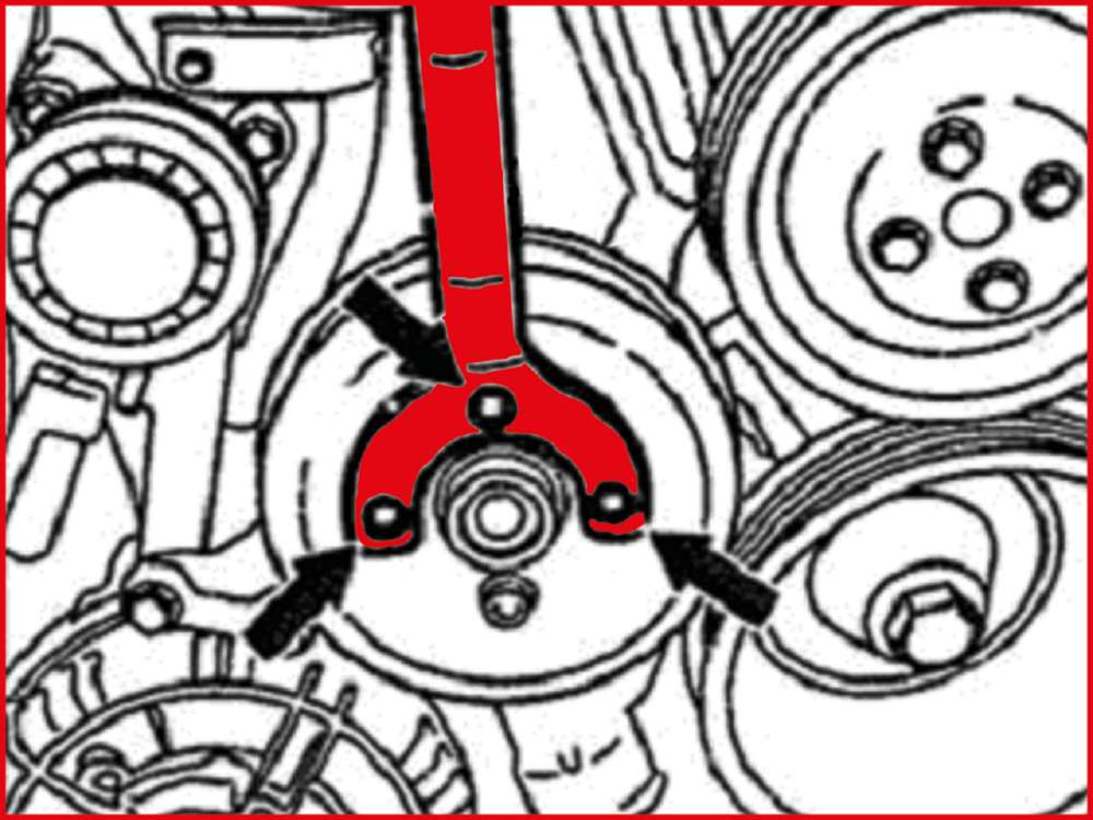 Produktbild KS Tools Viscolüfterschlüssel für Mercedes bild 3