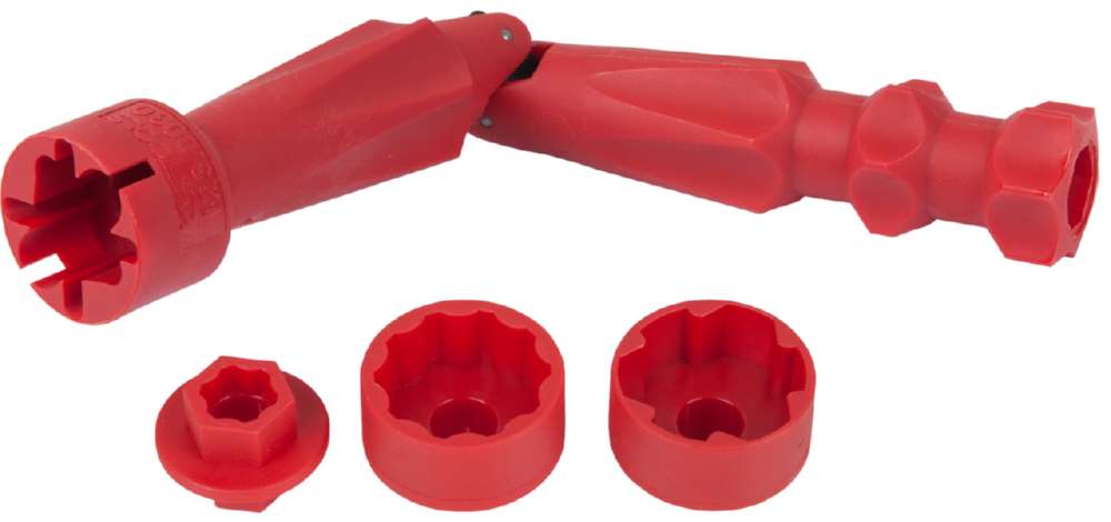 Produktbild KS Tools WC Sitz Montageschlüssel Satz 4 teilig