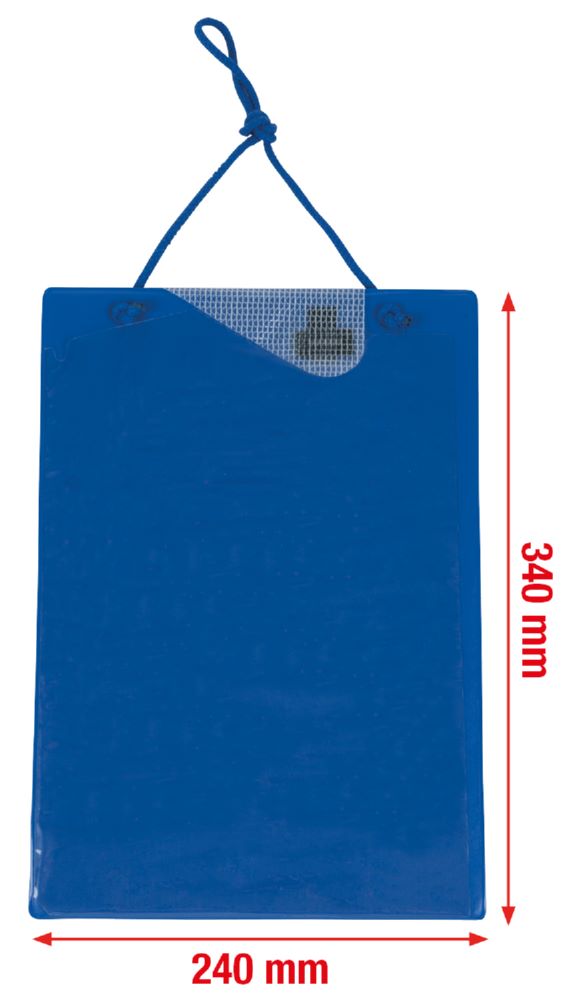 Produktbild KS Tools Werkstatt Auftragstasche DIN A4 blau bild 5