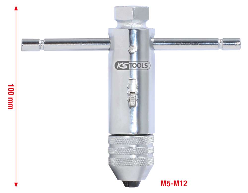 Produktbild KS Tools Werkzeughalter mit Umschaltratschenkopf 100 mm bild 3