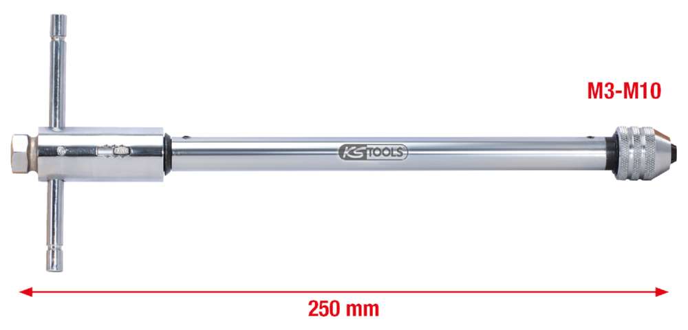 Produktbild KS Tools Werkzeughalter mit Umschaltratschenkopf 250 mm bild 3