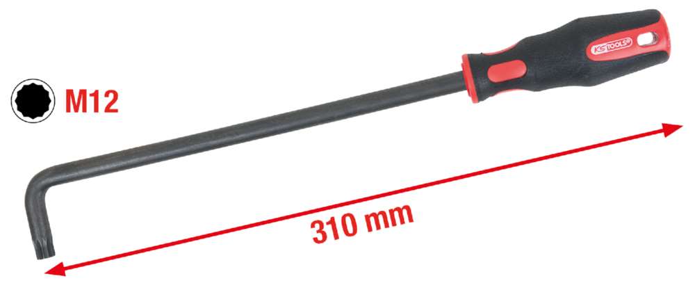 Produktbild KS Tools XZN Spureinstellschlüssel für VAG Fahrzeuge bild 2