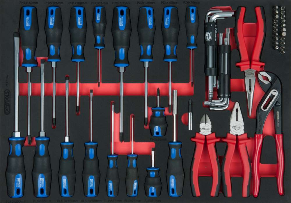 Produktbild KS Tools Zangen und Schraubendreher Satz 59 teilig bild 3