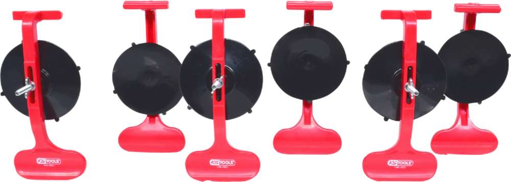 Produktbild KS Tools Zierleisten Montagesauger Satz 6 teilig Durchmesser 85mm