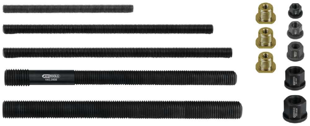 Produktbild KS Tools Zugstangen Kragenmutter Adapter Satz 13 Teile