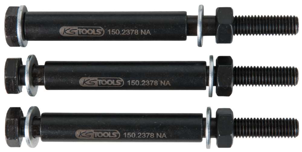 Produktbild KS Tools Zugstreben für Halbschalen Gesamtlänge 135 mm Satz 3 Teile